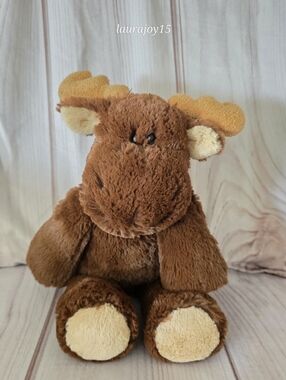 Mary Meyer Sweet Rascals Maron Brown Moose Plush Stuffed Toy Floppy 14 Inch